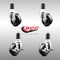 Service Caster 3 Inch 316SS Soft Rubber Swivel 1-1/2 Inch Expanding Stem Caster Brake SCC, 2PK SCC-SS316EX20S314-SRS-2-TLB-2-112 - alternate 2
